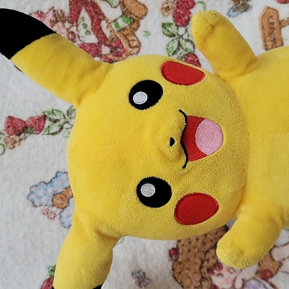 Pikachu Plush With Storage - Picture 2 of 4